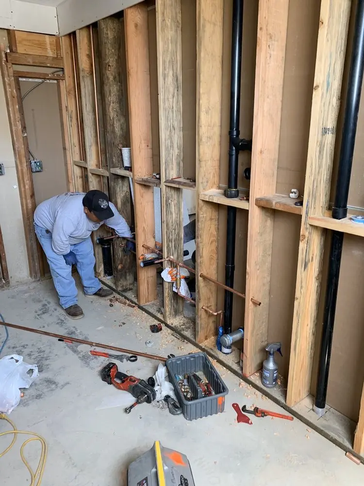 Commercial rough-in plumbing for Gas Line Repair in Roseburg
